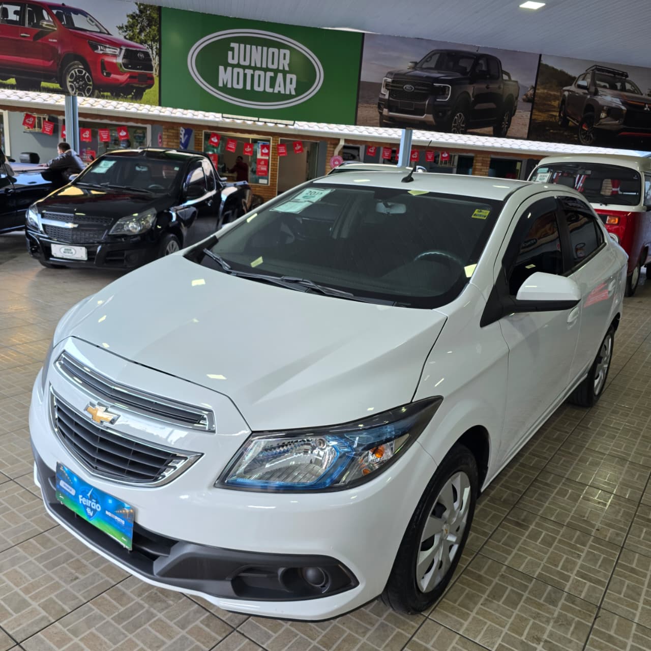 GM PRISMA 1.0 LT BRANCO 2015 FLEX - Imagem 3