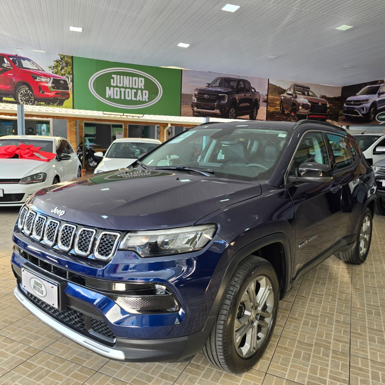 JEEP COMPASS 1.3 TB LONGITUDE AUT. AZUL 2024 FLEX - Imagem 3