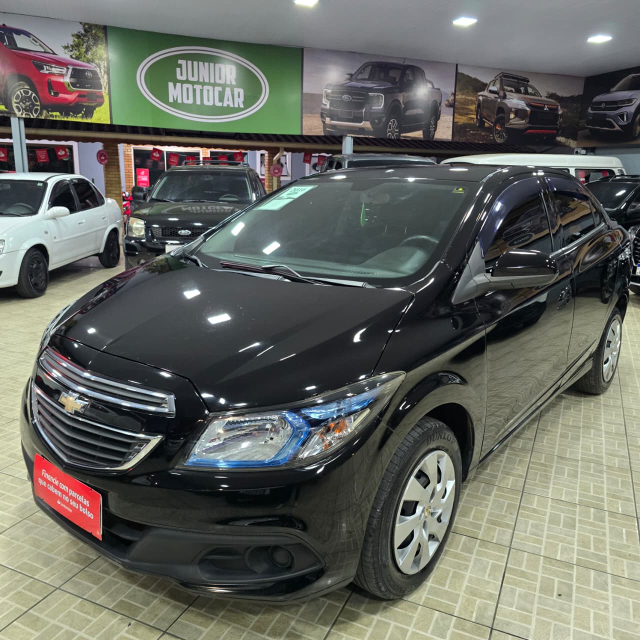 GM PRISMA 1.4 LT PRETO 2016 FLEX - Imagem 3