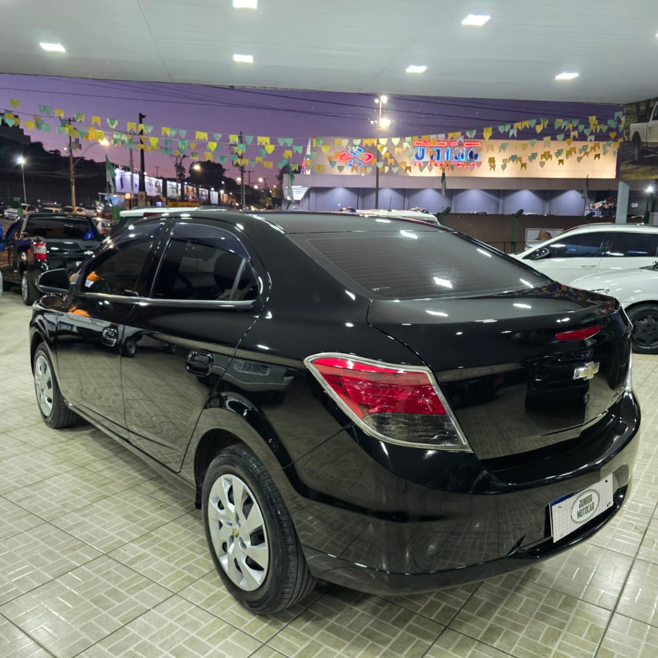 GM PRISMA 1.4 LT PRETO 2016 FLEX - Imagem 4