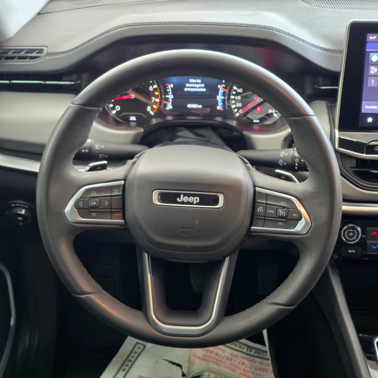 JEEP COMPASS 1.3 TB LONGITUDE AUT. AZUL 2024 FLEX - Imagem 8