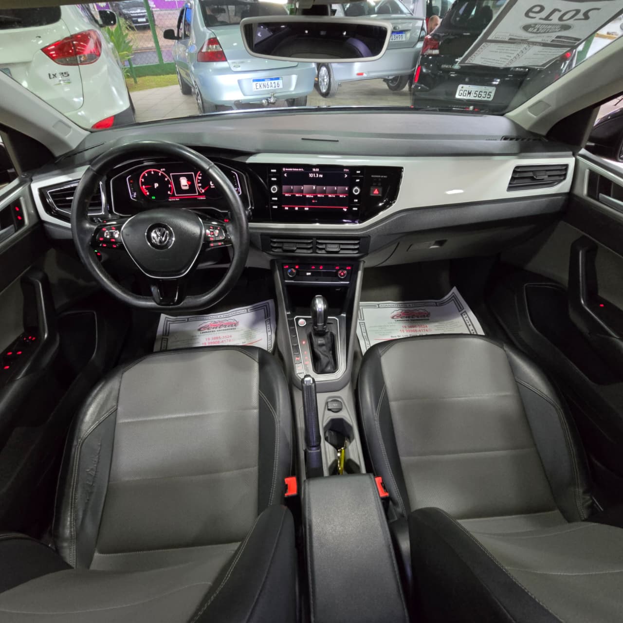 VW POLO 1.0 200 TSI HIGHLINE AUT. PRETO 2019 FLEX - Imagem 10