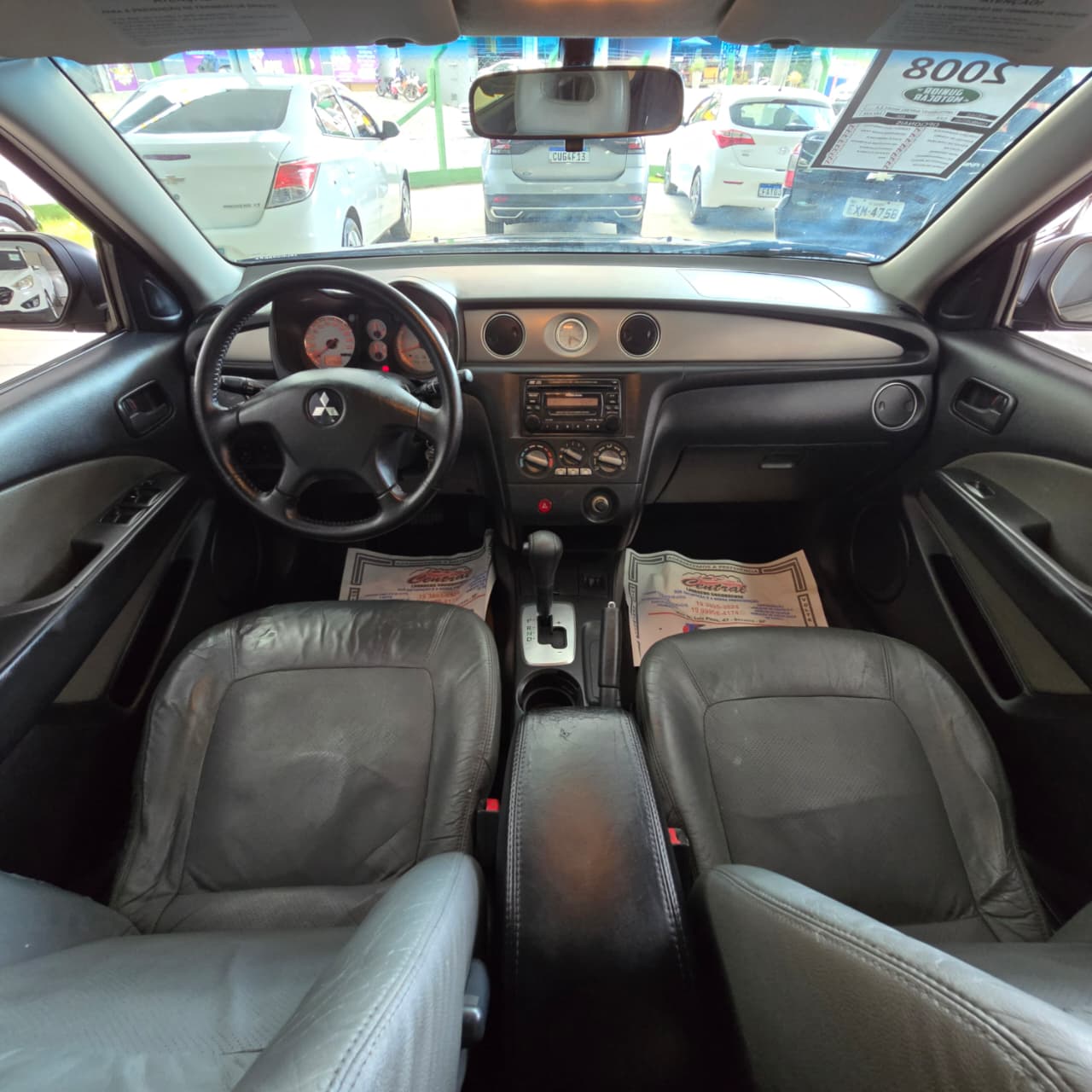 MITSUBISHI AIRTREK 2.4 MIVEC 4X4 AUT. PRETO 2008 GASOLINA - Imagem 11