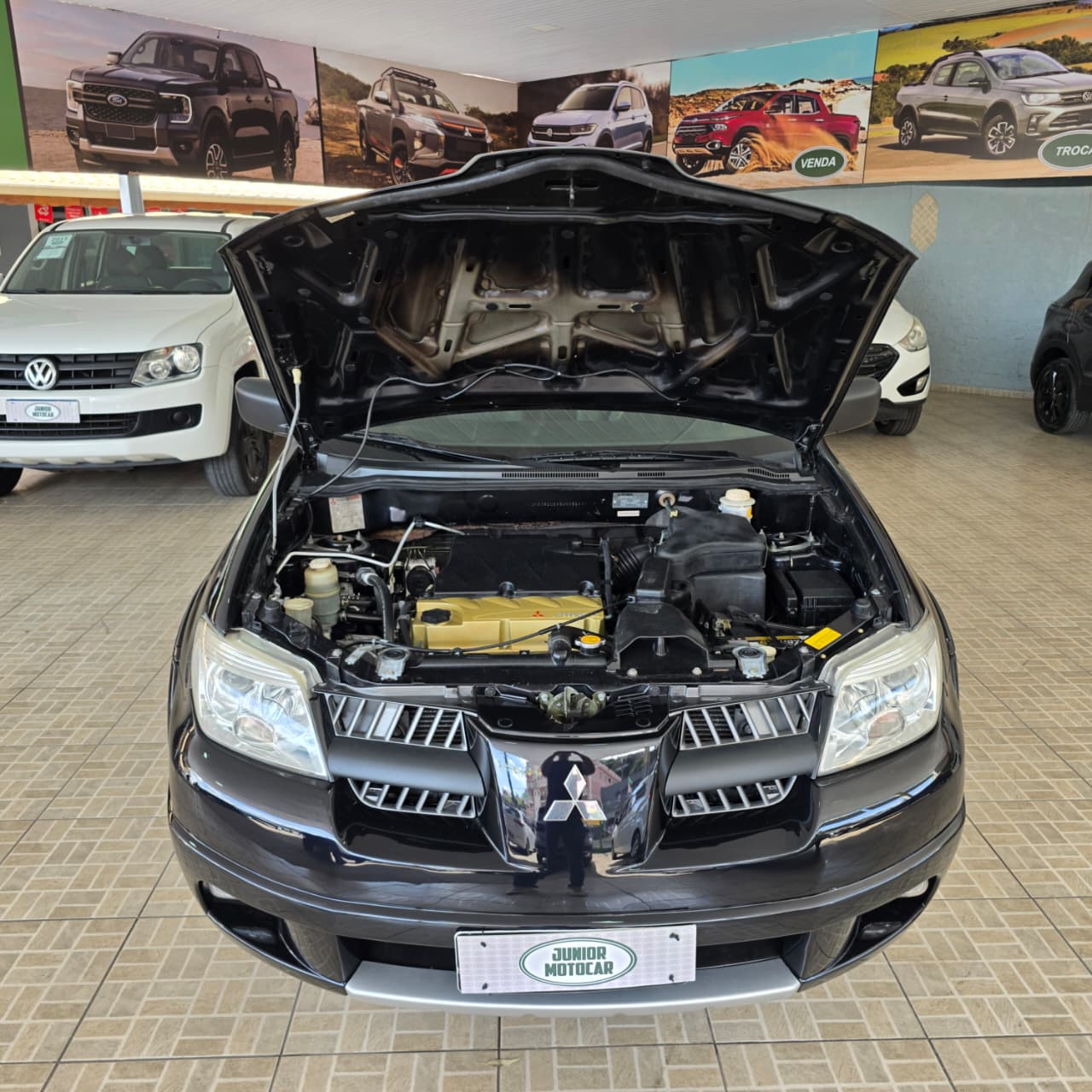 MITSUBISHI AIRTREK 2.4 MIVEC 4X4 AUT. PRETO 2008 GASOLINA - Imagem 18