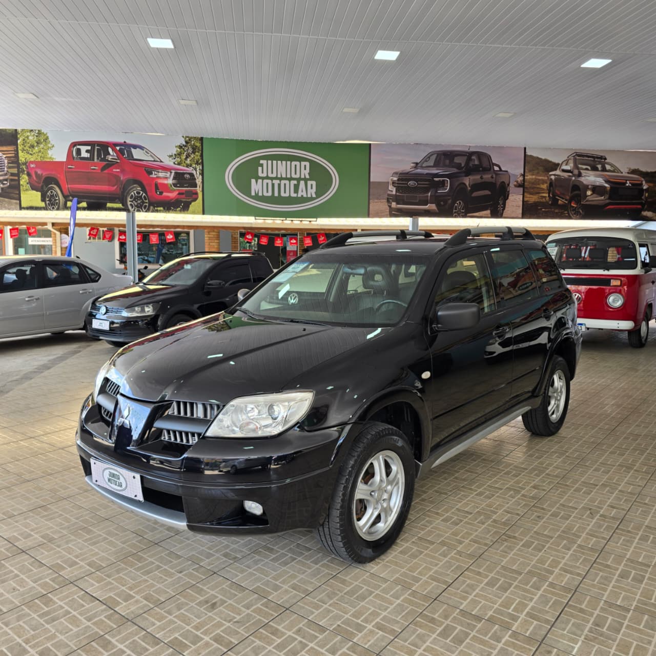 MITSUBISHI AIRTREK 2.4 MIVEC 4X4 AUT. PRETO 2008 GASOLINA - Imagem 3