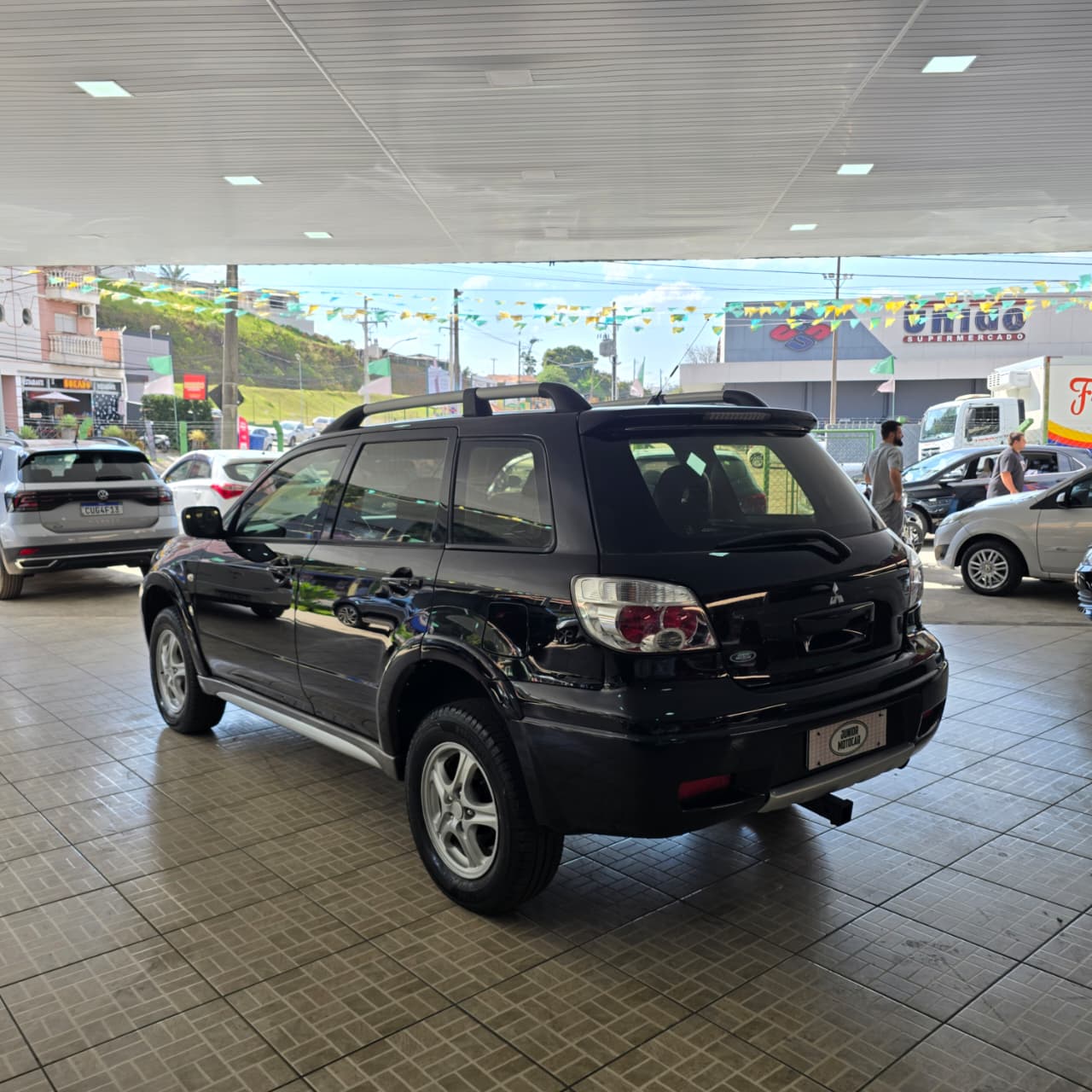 MITSUBISHI AIRTREK 2.4 MIVEC 4X4 AUT. PRETO 2008 GASOLINA - Imagem 4