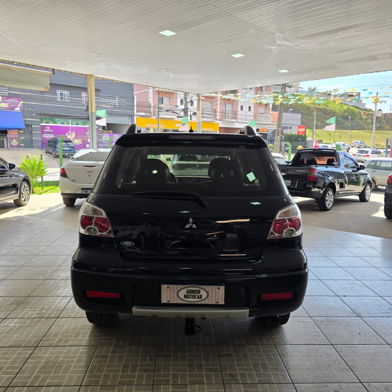 MITSUBISHI AIRTREK 2.4 MIVEC 4X4 AUT. PRETO 2008 GASOLINA - Imagem 5