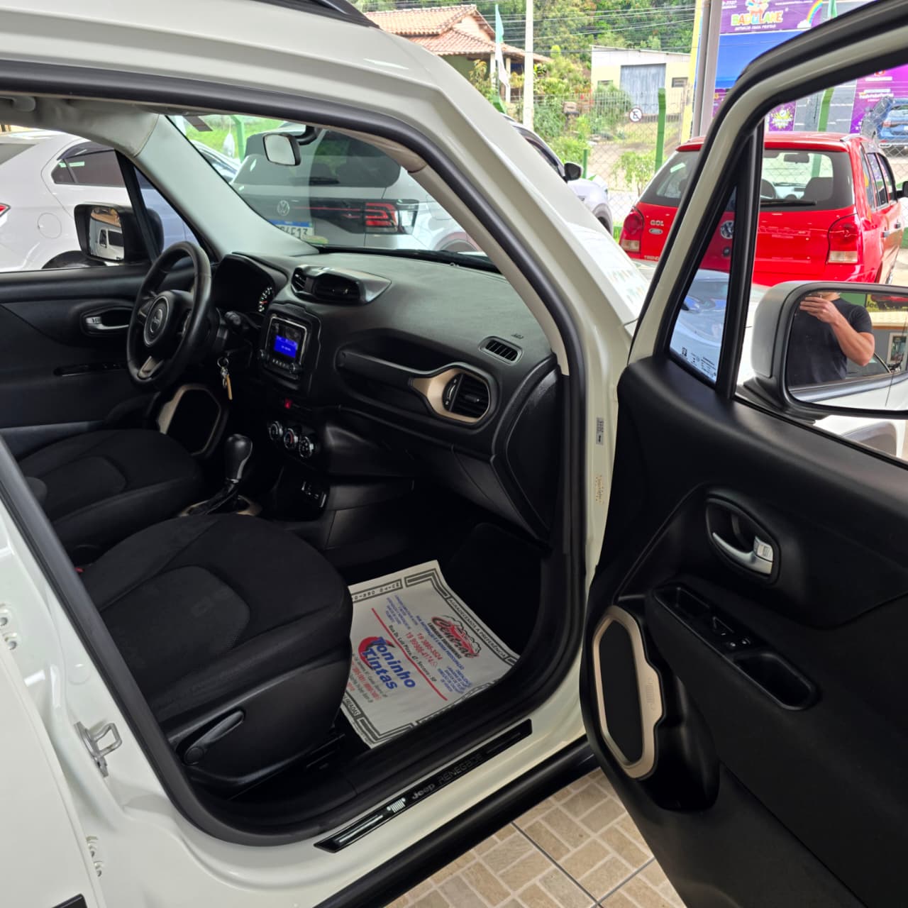 JEEP RENEGADE 1.8 SPORT BRANCO 2016 FLEX - Imagem 13