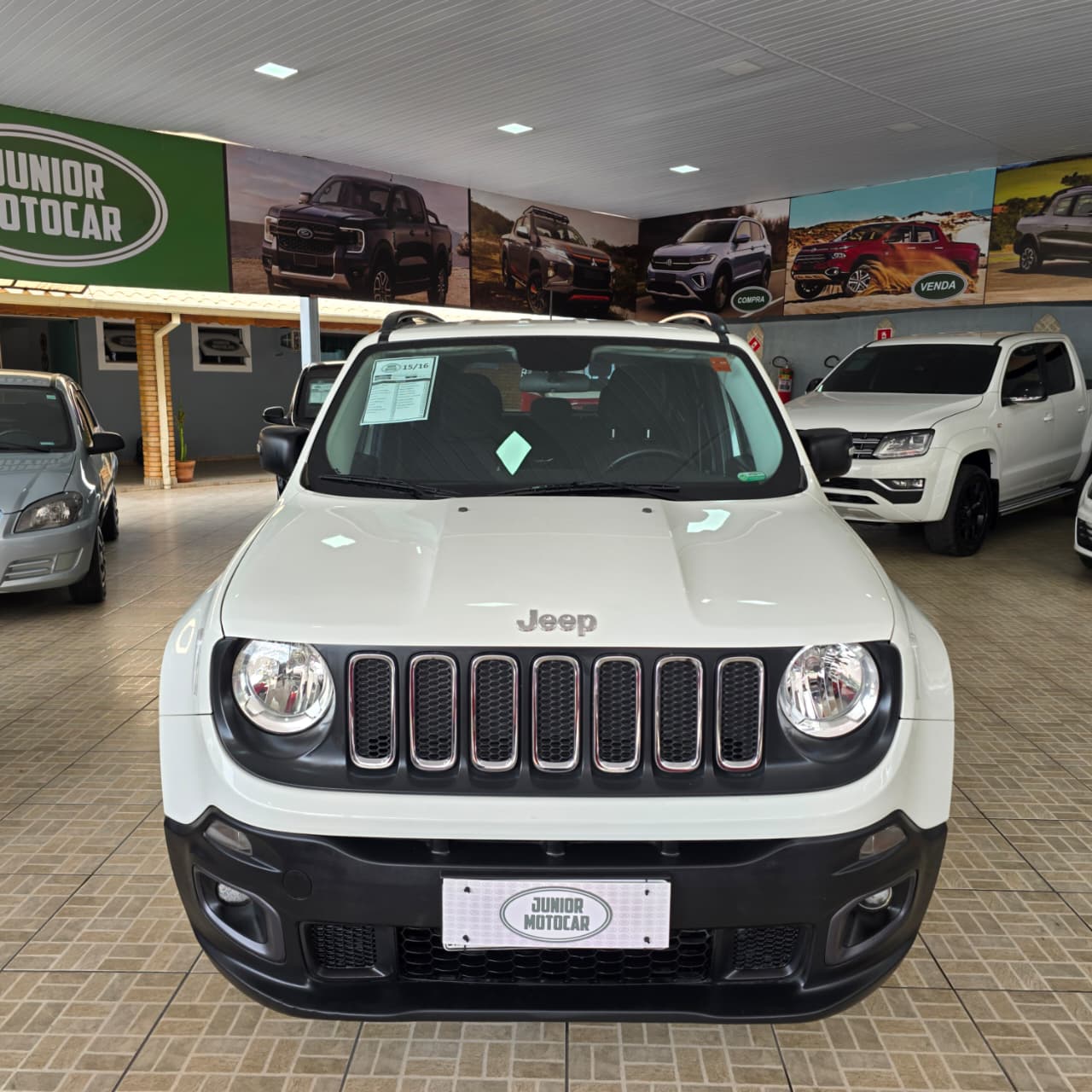 JEEP RENEGADE 1.8 SPORT BRANCO 2016 FLEX - Imagem 2